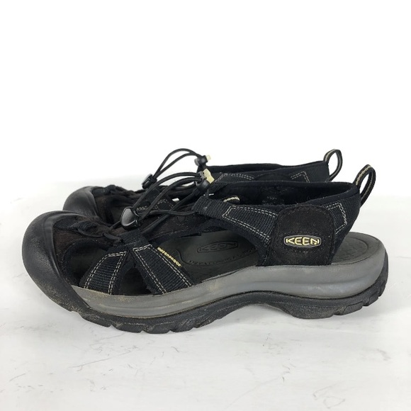 Keen Mens 7 39.5 Water Sandals Venice Black Outdoor Shoes main image 9